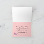 Carte La Petite Caricature de Birthday (Intérieur)