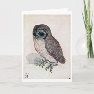 Carte La Petite Chouette, Albrecht Durer