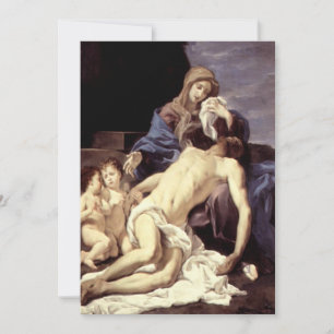Carte La Pieta - Lamentation du Christ - Baciccio