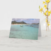 Carte La plage de Saint-Martin (Fleur jaune)
