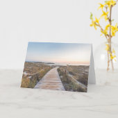 Carte La plage d'Es Pujols à Dawn (Fleur jaune)