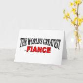 Carte La plus grande finance du monde (Fleur jaune)