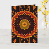 Carte La plus grande mère florale (Fleur jaune)