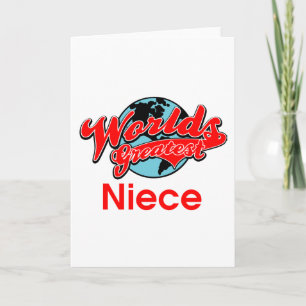 Carte La plus grande nièce du monde