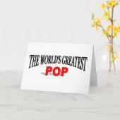Carte La plus grande pop du monde (Fleur jaune)