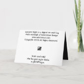 Carte La plus longue nuit (Dos)