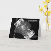 Carte La plus longue nuit (Fleur jaune)