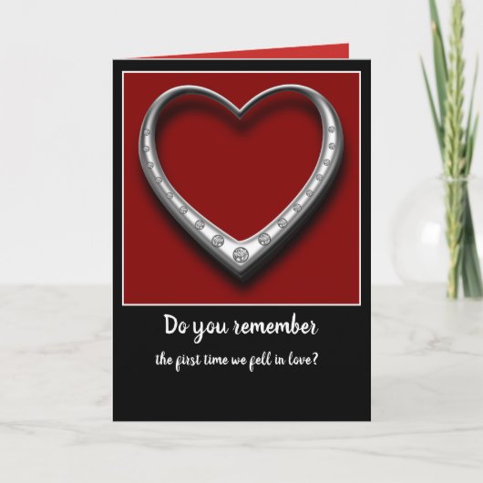 Carte La première fois que nous sommes tombés sur une ca (Devant)