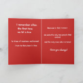 Carte La première fois que nous sommes tombés sur une ca (Intérieur)