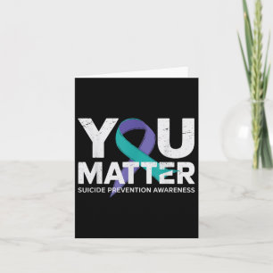 Carte La prévention des suicides arrête la sensibilisati