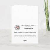 Carte La prière de la Saint Patrick Bénédiction religieu (Dos)