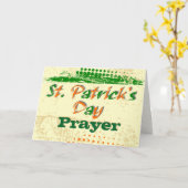 Carte La prière de saint Patrick, Christ en moi (Fleur jaune)