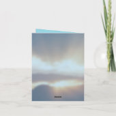 Carte La prière du Seigneur (Dos)