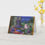 Carte La prière du Seigneur (Fleur jaune)