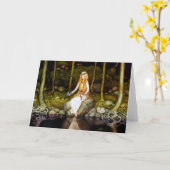 Carte La Princesse dans la forêt (Fleur jaune)