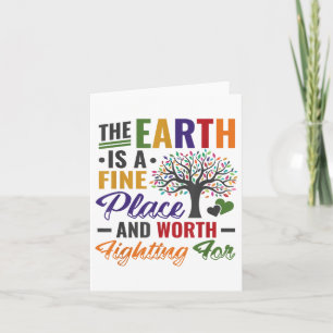 Carte La protection De l'environnement du jour des terre