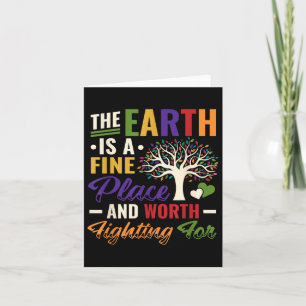 Carte La protection De l'environnement du jour des terre