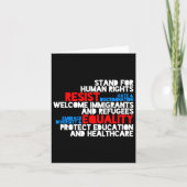 Carte La protestation anti-Trump contre les droits de l' (Devant)