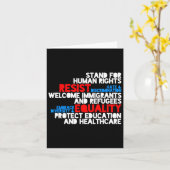 Carte La protestation anti-Trump contre les droits de l' (Fleur jaune)