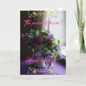 Carte La puissance de la fleur (Devant)