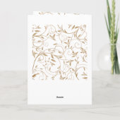 Carte La puissance de la fleur (Dos)