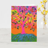 Carte La racine de l'arbre de la connaissance de la vie (Fleur jaune)