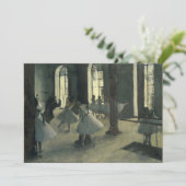 Carte La Ré pé tition Au Foyer De La Danse | Edgar Deg (Debout devant)