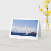 Carte La régate des seaux (Fleur jaune)