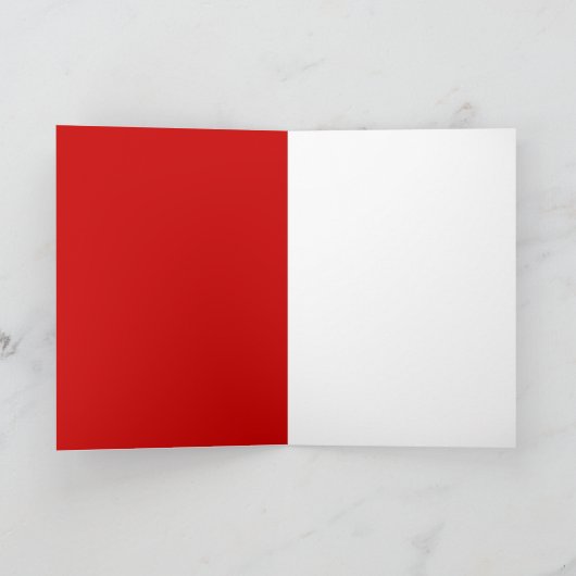 CARTE LA REINE DES CHATS BLANCS AVEC RIBBON ROUGE (Intérieur)