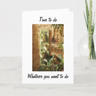 CARTE LA RETRAITE EST LE MOMENT POUR VOUS DE FAIRE CE QU