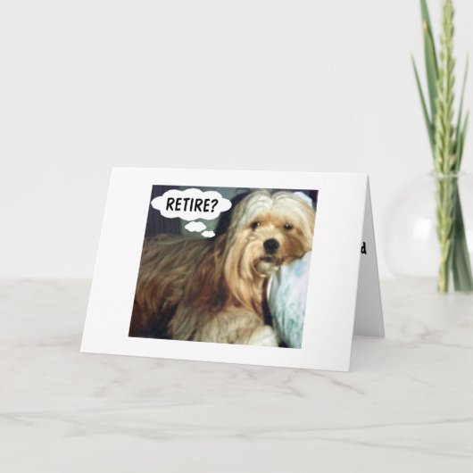 CARTE LA RETRAITE SIGNIFIE QUE VOUS POUVEZ RETIRER N'IMP (Devant)