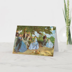 Carte La Réunion familiale   Fré dé ric Bazille