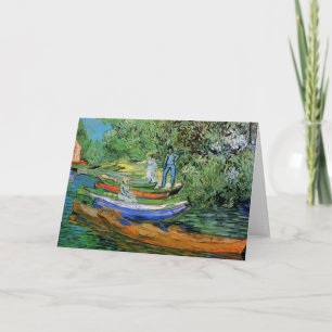 Carte La rive de l'Oise à Auvers par Vincent van Gogh