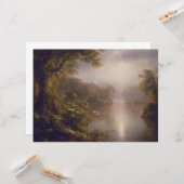 Carte La rivière de la Lumière (Matin dans les tropiques (Devant/Arrière en situation)