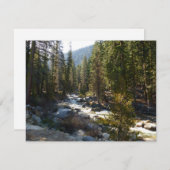 Carte La rivière Kaweah dans le parc national de Sequoia (Devant / Derrière)