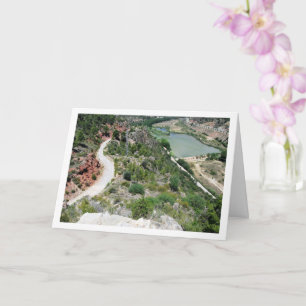 Carte La rivière Turia, Domeño Viejo, Valence, Espagnol