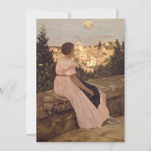 Carte La robe rose | Fré dé ric Bazille (Devant)