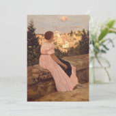 Carte La robe rose | Fré dé ric Bazille (Debout devant)
