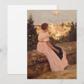 Carte La robe rose | Fré dé ric Bazille (Devant / Derrière)