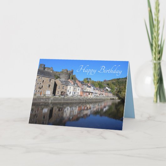 Carte La Roche en Ardenne View, Belgique Anniversaire (Devant)