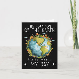 Carte La Rotation De La Terre Fait De Mon Enseignant De