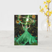 Carte La roue de la fortune (Fleur jaune)