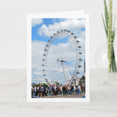 Carte La roue London Eye Ferris, Londres, Angleterre (Devant)