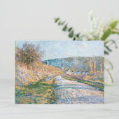 Carte La route de Vétheuil | Claude Monet (Debout devant)