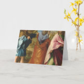 Carte La Route D'Emmaüs Avec Jésus (Fleur jaune)