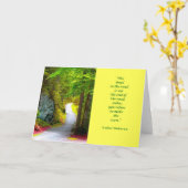 Carte La route jaune (Fleur jaune)