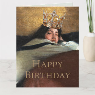 Carte La royauté est si chic joyeux anniversaire