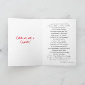 Carte La Saga du Cupcake, Poème d'Halloween (Intérieur)