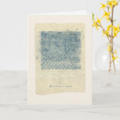 Carte La sagesse de ne pas savoir (Fleur jaune)