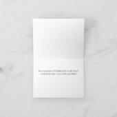 Carte La sagesse est douce Retour à l'école à l'universi (Intérieur)